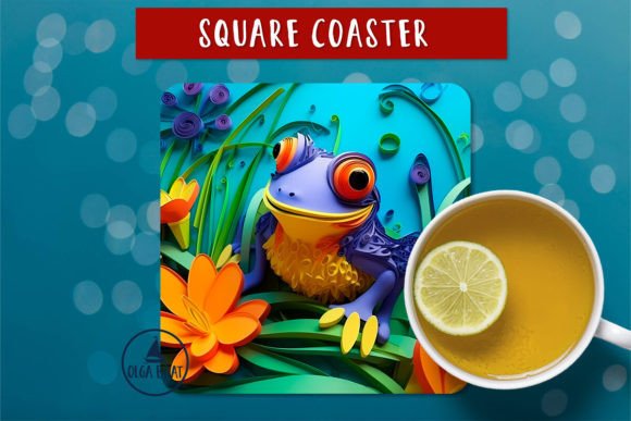 3d Frog Coasters Designs: A Creative Addition to Modern Home Decor