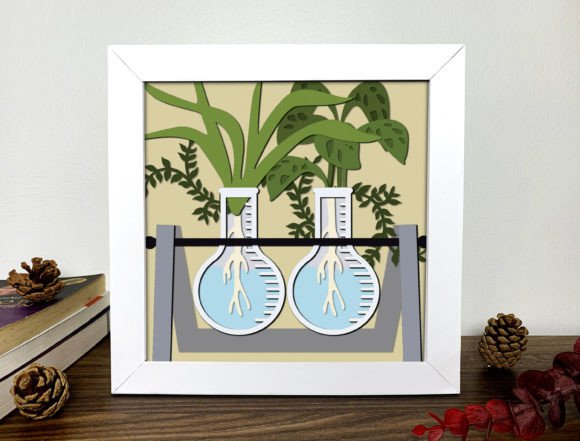 Boho Planters Shadow Box 3D Cut File SVG: A Creative Digital Tool for DIY Enthusiasts