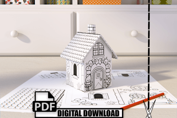 Coloring Paper Craft House 3D Model: A Strategic Tool for Creative Growth