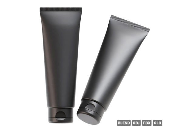 High-Quality 3D Models for Cosmetic Tubes: A Comprehensive Guide