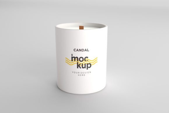 Spa Vicks Candles 3D Mockup: Elevate Your Candle Branding with Realistic Design